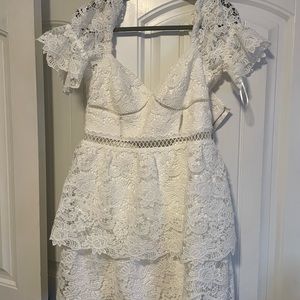 Nordstrom Bardot White Dress